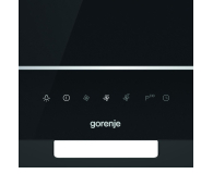 GORENJE WHI649B21S Czarny 608m3/h 67dB Klasa A 60cm Sterowanie Dotykowe LED - 1256648 - zdjęcie 2